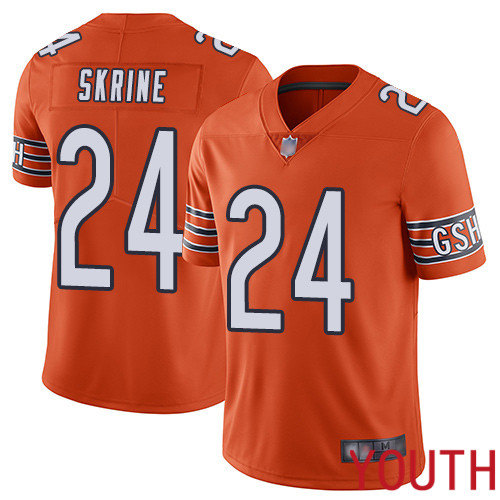 Chicago Bears Limited Orange Youth Buster Skrine Alternate Jersey NFL Football #24 Vapor Untouchable